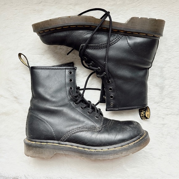 Dr. Martens Shoes - DR MARTENS Lace Up Leather Combat Boots